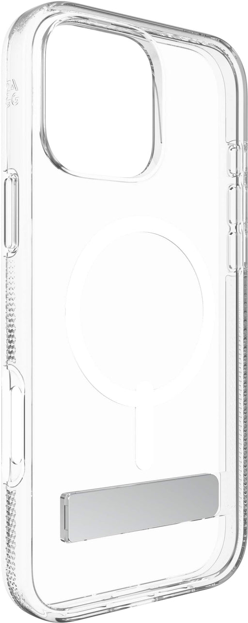 ZAGG - Crystal Palace Snap MagSafe Compatible Case w/ Kickstand for Apple iPhone 16 Pro Max - Clear