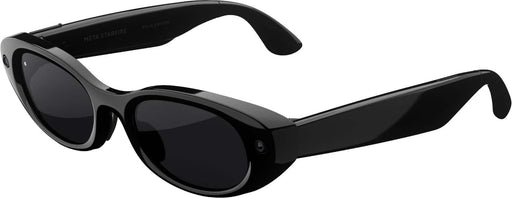 Starfire Kylie Edition - Smart AI glasses for Women Men - Meta AI 12MP Camera Live Translate - Black Lenses - Classic Black