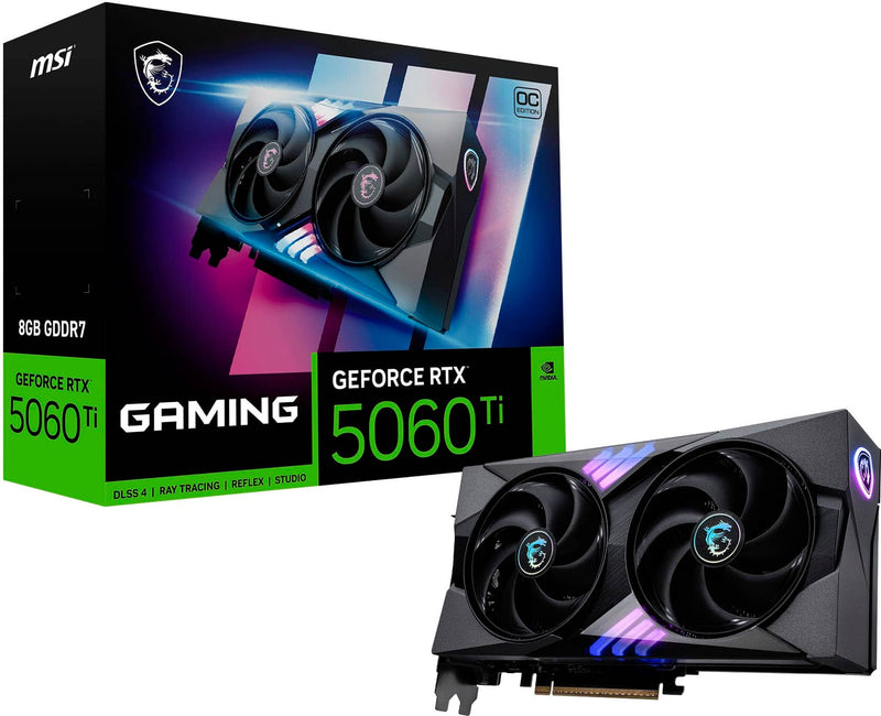 MSI GeForce RTX 5060 Ti 8G GAMING OC - graphics card - GeForce RTX 5060 Ti - 8 GB