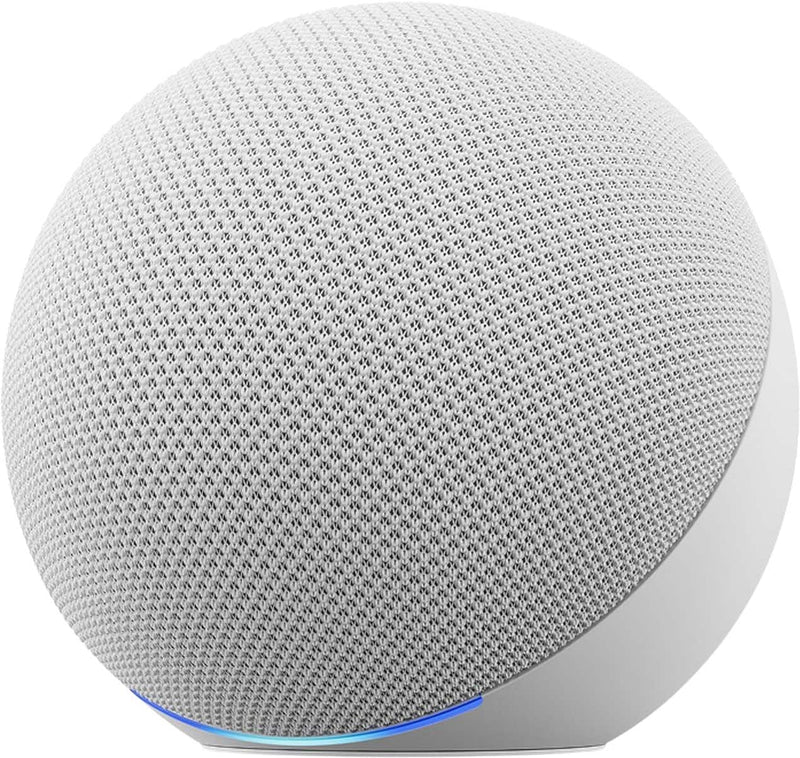 Amazon - Echo Dot (newest model) Compact smart speaker with brilliant sound and smart home hub Designed for Alexa+ - Glacier White