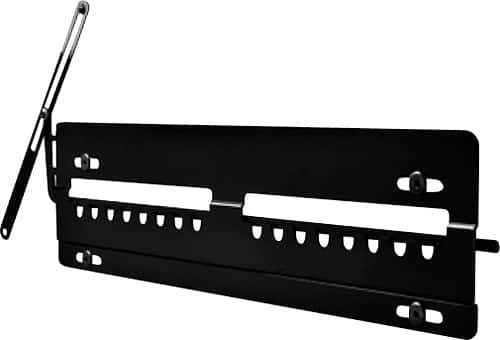 Peerless-AV - Designer Tilt Swivel Display Wall Mount For Most 24" - 50" Flat Panel Displays - Black Gloss Black
