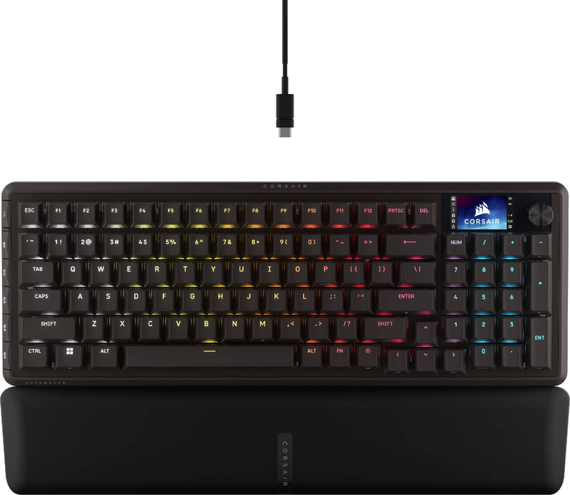 CORSAIR - VANGUARD 96 WIRELESS Mechanical Gaming Keyboard for PC - Black