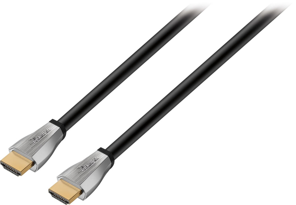 Rocketfish - 8' 4K UltraHD/HDR In-Wall Rated HDMI Cable - Black