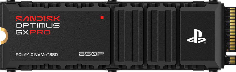 SANDISK - 1TB Optimus GX PRO 850P PCIe 4.0 x4 M.2 NVMe SSD for PS5 and PS5 Pro consoles