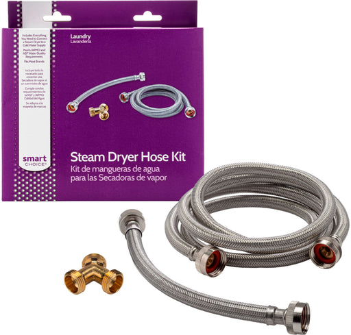 Smart Choice - Steam Dryer Installation Kit - stainless steel