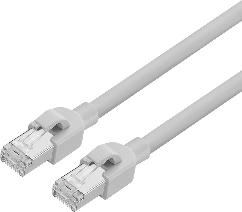 Insignia - 25 ft. Cat 6A Ethernet Cable - Gray