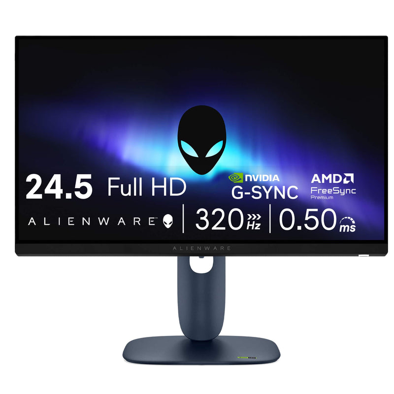 Alienware - AW2525HM 25" LCD FHD 320Hz 0.5-ms FreeSync and G-SYNC Gaming Monitor (HDMI DisplayPort) - Black