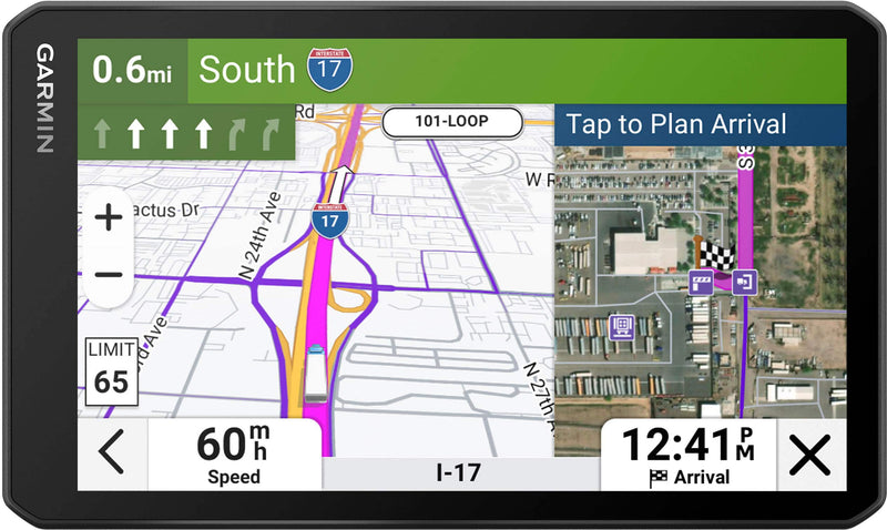 Garmin - dezl OTR 720 7" Trucking GPS - Black