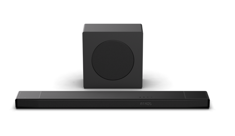 Hisense - AX3120Q 3.1.2 Channel Soundbar with Wireless Subwoofer Hi-Concerto Dolby Atmos DTS X and AI EQ Mode - Black
