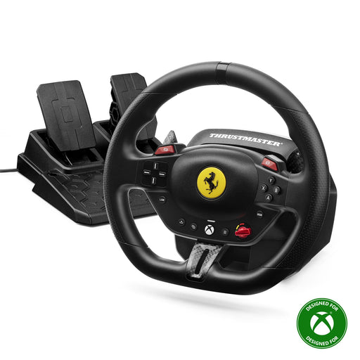Thrustmaster - T98 Ferrari 296 GTS Racing Wheel for Xbox One Xbox Series S Xbox Series X Windows - Black