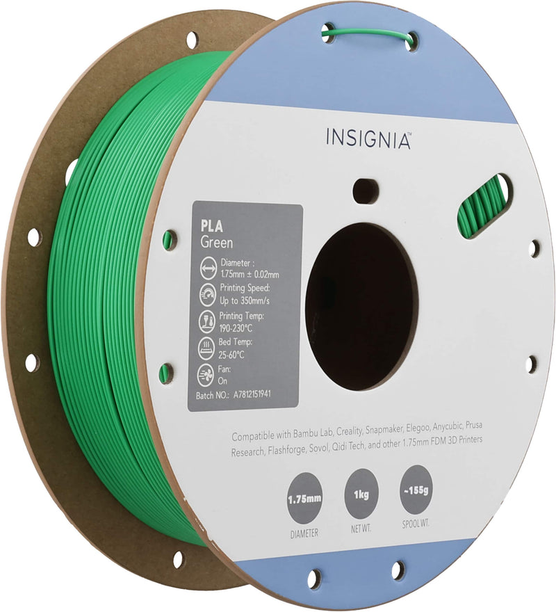 Insignia - PLA 1.75mm Filament - Green