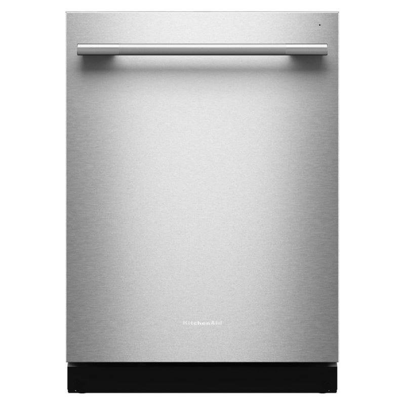 KitchenAid - 24" Top Control Built-In Dishwasher with 360 Max Jets Third Rack Advanced ProDry and Ultra-bright LED Lighting 44 dBA - Stainless Steel