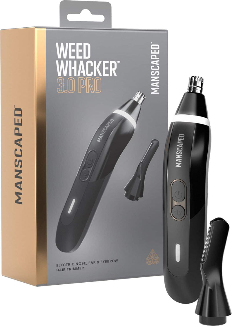 Manscaped - Weed Whacker 3.0 Pro Ear Nose  Eyebrow Trimmer - Black