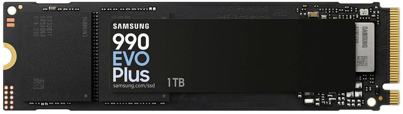 Samsung - 990 EVO PLUS SSD 1TB PCIe Gen 4x4  5x2 M.2 2280 Speeds Up to 7150 MB/s