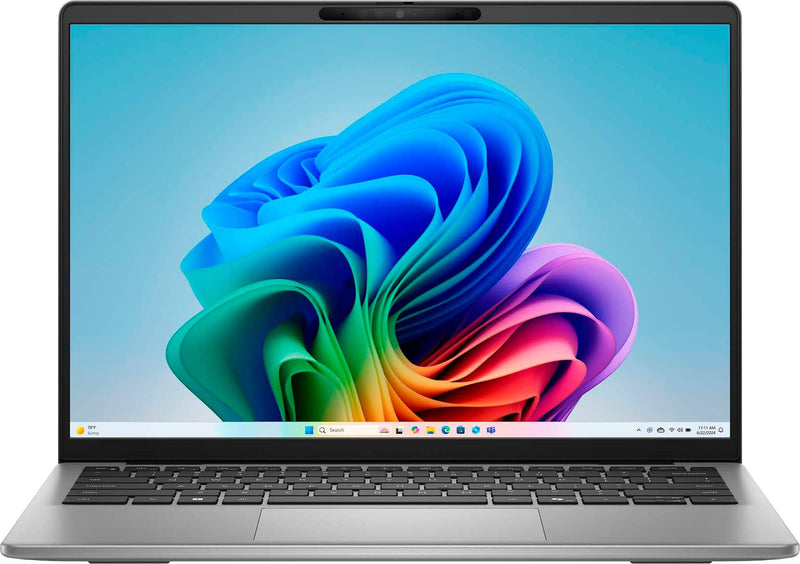 Dell - Inspiron - Copilot+ PC - 14" 2K Laptop - Snapdragon X X1-26-100 2025 - 16GB Memory - 512GB Storage - Titan Grey