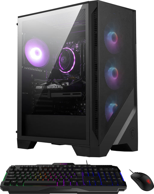 MSI - Codex Z2 Gaming Desktop - AMD - R5-8400F - 16 GB Memory - NVIDIA GeForce RTX 4060 Ti - 1TB SSD - Black - Black