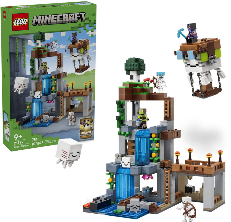 LEGO - Minecraft Ghast Station Toy for Kids 21597