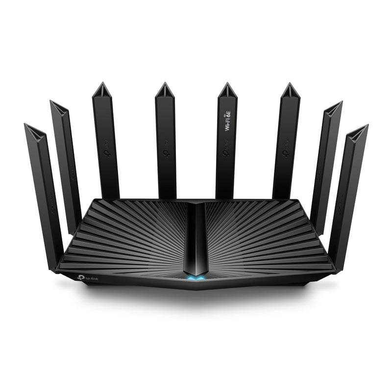 TP-Link - Archer AXE7800 Tri-Band Wi-Fi 6E Router - Black
