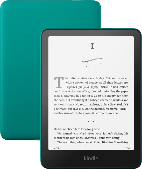 Amazon - Kindle Paperwhite (16 GB)  Our fastest Kindle ever with new 7" glare-free display and weeks of battery life - 2024 - Jade