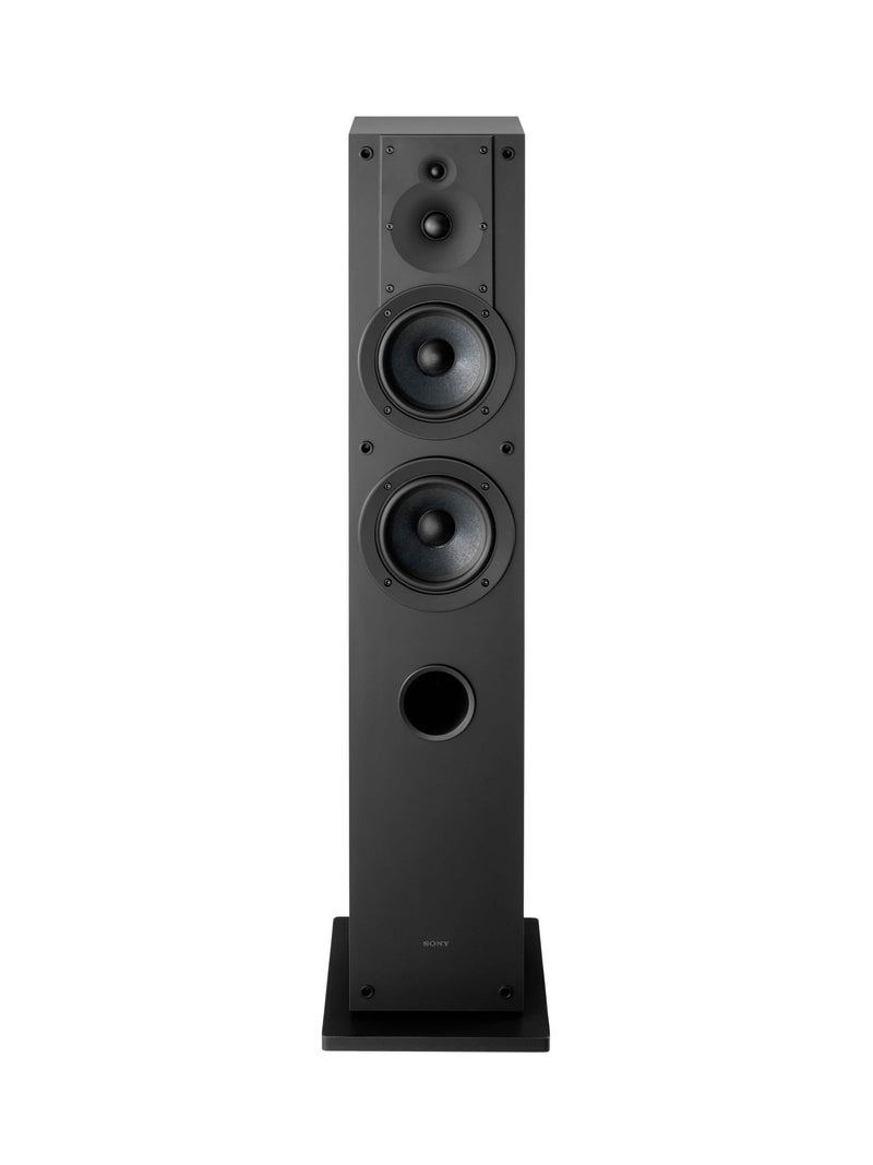 Sony - CS Speaker  3-way 4-driver hi-res Floor-Standing speaker (2025) each - Black