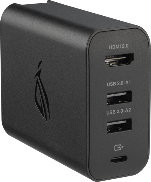 ASUS - ROG 100W Charger Dock for ROG Xbox Ally (HDMI 2.0 USB-A USB-C) - Black
