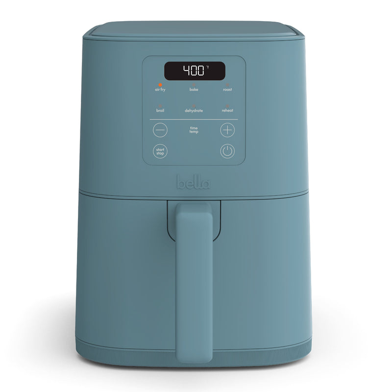 Bella - Fits-anywhere Kitchenware 4-qt. Slim Air Fryer - Surf