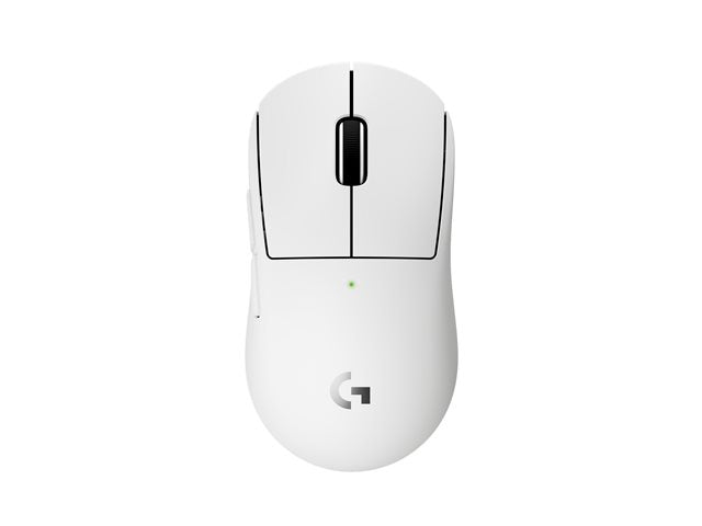 Logitech - PRO X SUPERLIGHT 2c LIGHTSPEED Lightweight Compact Wireless Optical HERO 2 Sensor 44 000 DPI Gaming Mouse for PC - Wireless - White