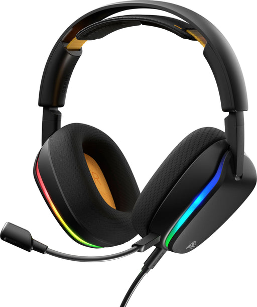 Glorious - GHS Eternal RGB Over-Ear Wired Gaming Headset for PC PS5 PS4 Switch and Mobile - Black