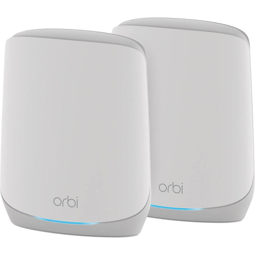 NETGEAR - Orbi 750 Series AX5200 Tri-Band Mesh Wi-Fi 6 System (2-pack) - White