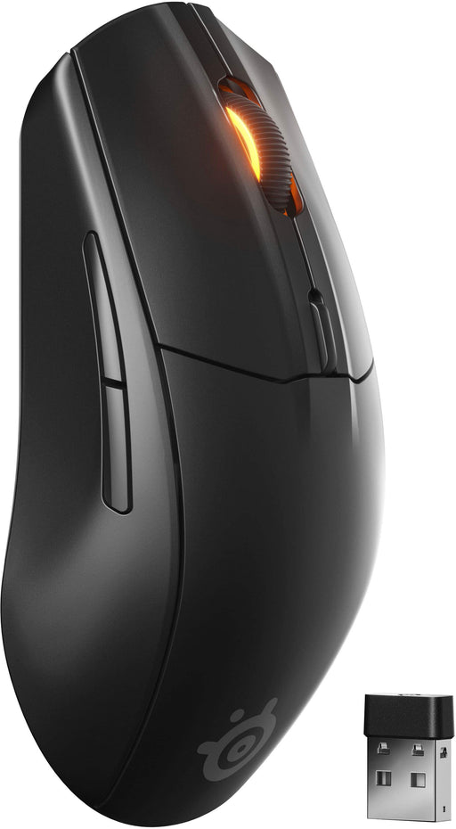 SteelSeries Rival 3 - Gen 2 - mouse - 2.4 GHz Bluetooth - black