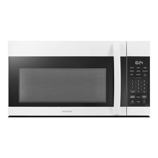 Insignia - 1.7 Cu. Ft. Over-the-Range Microwave with 2-Stage Cooking - White