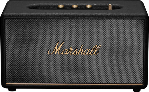 Marshall - Stanmore III Bluetooth Home Speaker with Bass / Treble / Volume Controls and 3.5 mm Auxiliary / RCA Inputs - Black