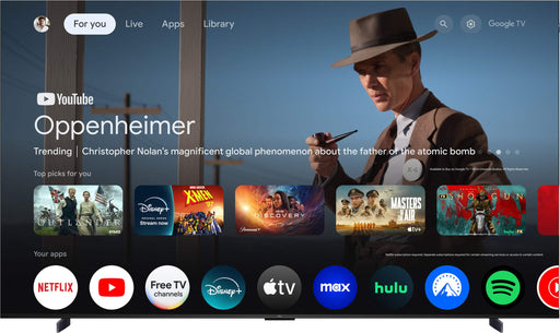 TCL - 98" Class Q55K Series 4K UHD HDR QLED Smart TV with Google TV (2025)