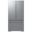 Samsung - Bespoke AI 30 cu. ft. 3-Door French Door Refrigerator with Zero Clearance Fit  In-Door Tall Water Dispenser - Stainless Steel