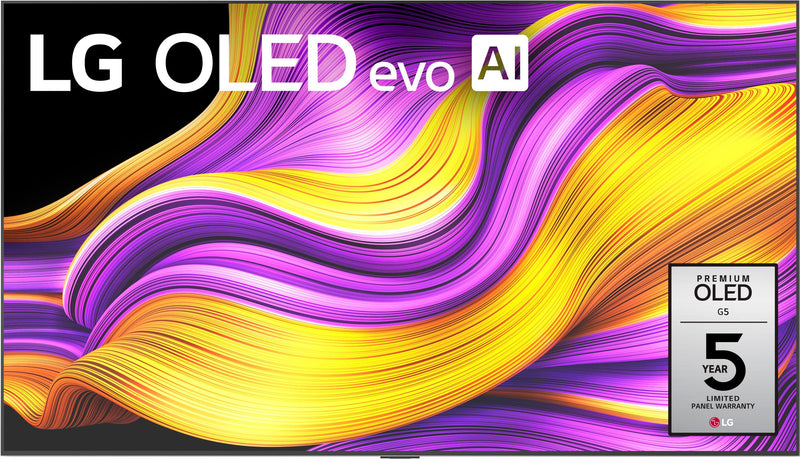 LG - 77" Class G5 Series OLED evo AI 4K UHD Smart webOS TV with One Wall Design (2025)
