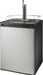 Insignia - 5.6 Cu. Ft. 1-Tap Beverage Cooler Kegerator - Stainless Steel