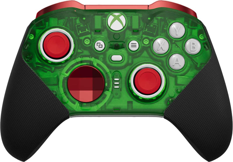 Microsoft - Xbox Elite Series 2 Core Wireless Controller for Xbox Series X Xbox Series S Xbox One PCs and Cloud-Enabled Devices - Green and Red