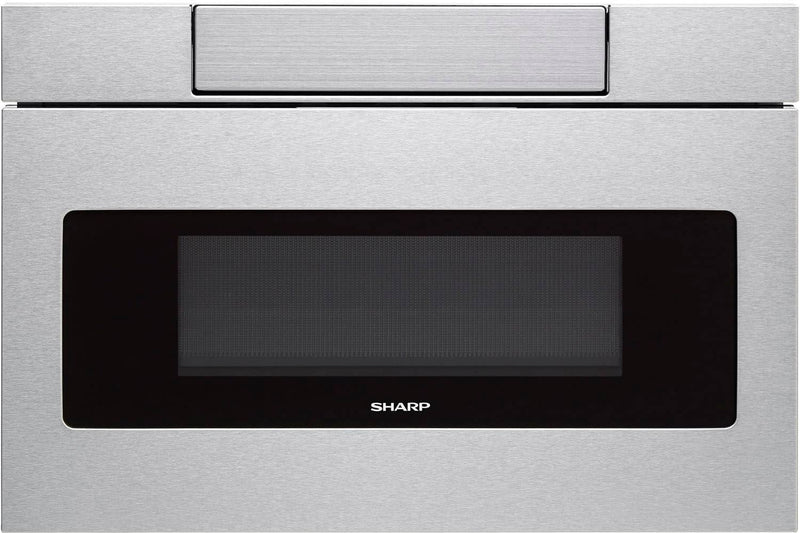 Sharp - 1.2 Cu. Ft. Built-in Microwave Drawer with Sensor Cooking - Stainless Steel
