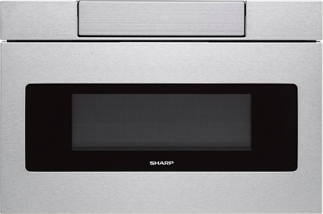 Sharp - 30" 1.2 Cu. Ft. Built-in Microwave Drawer - Stainless Steel