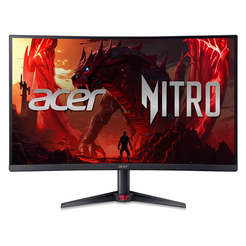 Acer - Nitro ED273U 27" 1000R Curved WQHD 180Hz 0.5ms FreeSync Gaming Monitor
