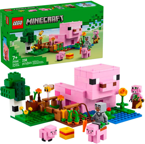 LEGO - Minecraft The Baby Pig House Building Toy 21268
