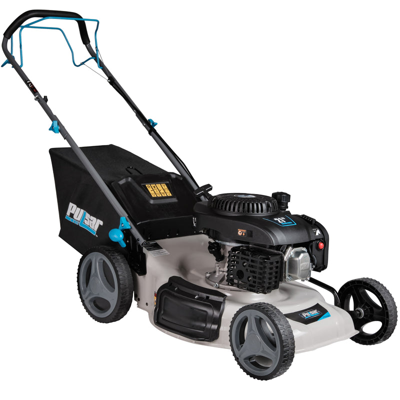 Pulsar Products 21-in Gas Self-propelled lawn mower with 200-cc Ducar Engine