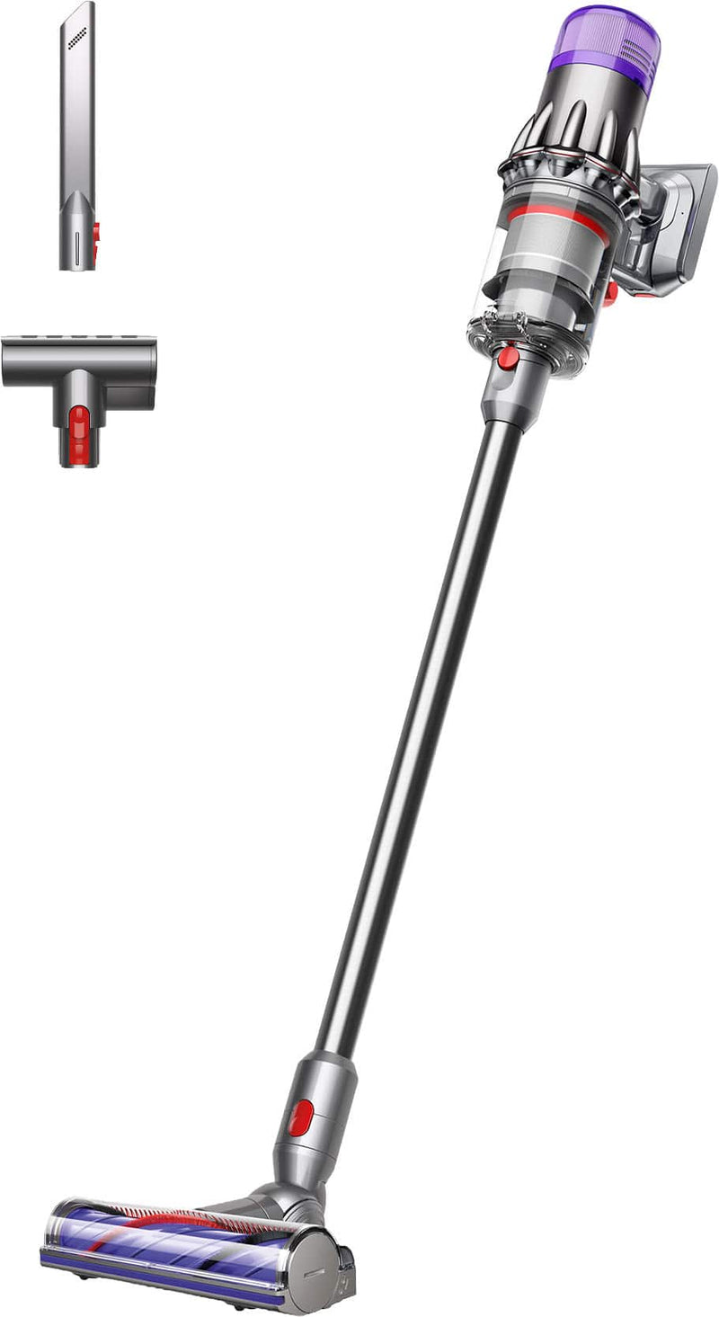 Dyson - V9 Motorbar (Newest Model) Lightweight Cordless Vacuum Cleaner - Nickel/Nickel