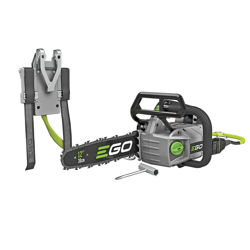 EGO POWER+ Commercial 56-volt 12-in Battery Chainsaw Battery Not Included Charger Not Included