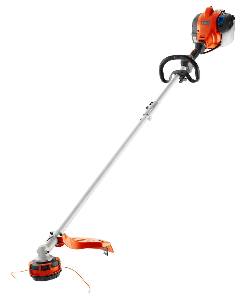 Husqvarna 330LK 28-cc 2-cycle 20-in Straight Shaft Attachment Capable Gas String Trimmer Edger Conversion Capable