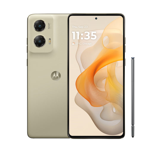 Motorola - moto g stylus 5G 2024 256GB (Unlocked) - Caramel Latte