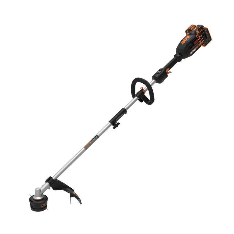WORX Nitro Power Share Brushless 40-volt max 15-in Split Shaft Attachment Capable Battery String Trimmer Edger Conversion Capable