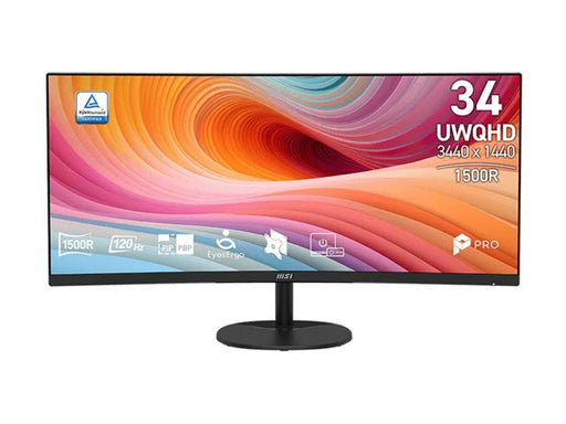 MSI PRO MP341CQ E12 - LED monitor - curved - 34" - HDR