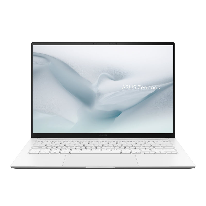ASUS - Zenbook S14 (2026) 14" OLED WQXGA+ 1610 Touch Screen Intel Core Ultra 9 Processor Intel Graphics 32GB RAM 1TB SSD - Scandinavian White
