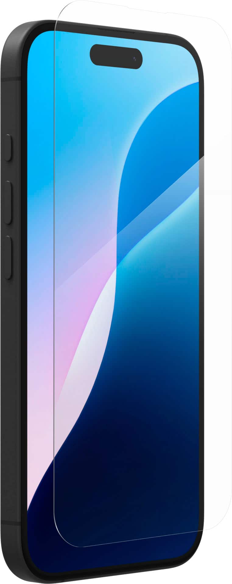 ZAGG - Glass+ Defense Screen Protector for Apple iPhone 16 iPhone 15 - Clear
